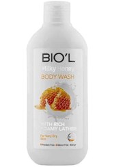 تصویر شامپوبدن بیول مدل شیرو عسل Body wash