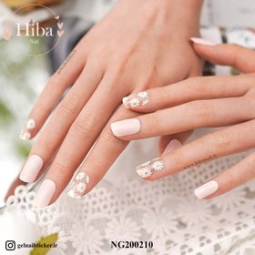 تصویر استیکر کاشت ناخن_کد NG200210 gel nail sticker_NG200210