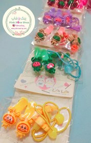 تصویر ست گیره مو و کش مو بچگانه (کد001) 