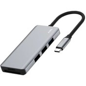 تصویر هاب جی سی پال 7 پورت مدل JCP6300 USB-C JCPAL USB-C 7-Port Hub JCP6300