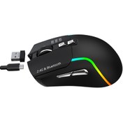 تصویر ماوس گیمینگ وایرلس گرین لاین با امکان شارژ Rechargeable Gaming Mouse