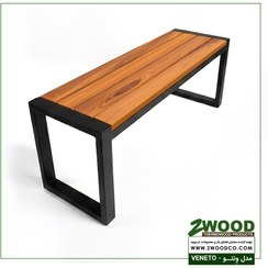 تصویر نیمکت پارکی ونتو ترموود ضد آب 