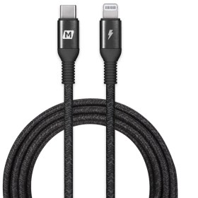 تصویر کابل تبدیل EliteLink | USB-C to Lightning Braided Cable 18W (2.2m) مومکس (momax) 