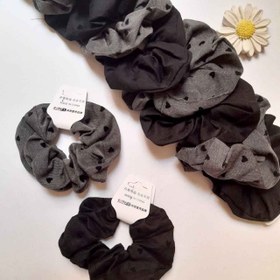 تصویر کش مو اسکرانچی قلبی 