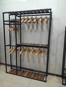 تصویر رگال لباس دو طبقه مشکی کد ۲۲۵ 