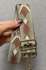 تصویر بند طرحدار کد 40 - سبز strap sn40