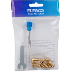 تصویر کیت نازل پرینتر سه بعدی سری سایز الگو مدل Multi-Size Brass Nozzle Kit for Neptune 4 Plus- 4 Max برند Elegoo 