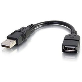 تصویر کابل افزایش طول USB 2.0 ا USB 2.0 Extension Cable - A Male to A Female USB 2.0 Extension Cable - A Male to A Female