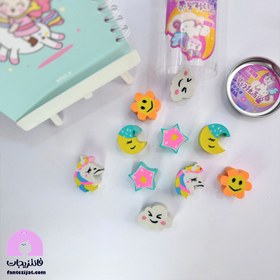 تصویر پک پاک کن سرمدادی 10 عددی فانتزی 