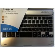 تصویر کیبورد ای فورتک مدل BTK-02 بی سیم A4TECH BTK-02 Bluetooth Keyboard