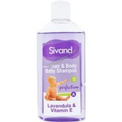 تصویر شامپو سر و بدن کودک حاوی عصاره لاواند و ویتامین E حجم 200میل سیوند Sivand Hair And Body Baby Shampoo Lavandula And Vitamin E 200ml