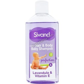 تصویر شامپو سر و بدن کودک حاوی عصاره لاواند و ویتامین E حجم 200میل سیوند Sivand Hair And Body Baby Shampoo Lavandula And Vitamin E 200ml