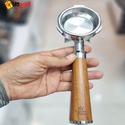 تصویر پرتافیلتر صنعتی دسته چوبی یونیک پرسو سه پین سایز 58 