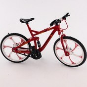 تصویر ماکت دوچرخه فلزی تاشو با جزئیات کامل و کیفیت بالا 