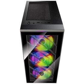 تصویر کیس اف اس پی CMT192 Black FSP CMT192 ATX Mid Tower Black Case