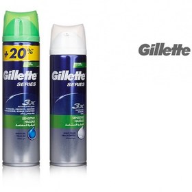 تصویر فوم و ژل اصلاح مردانه Gillette 