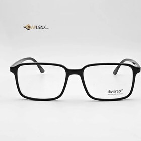 تصویر عینک نشکن طبی مردانه-زنانه کائوچو برند دیورسو diverso memory Eyewear شفاف کد 1716 