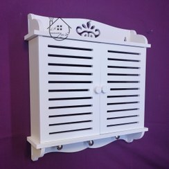 تصویر شلف جعبه فیوز طرح کرکره از PVC 