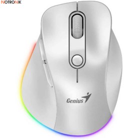 تصویر موس بیسیم جنیوس مدل Ergo 9000s Pro mouse bluetooth wireless genius Ergo 9000s Pro