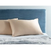 تصویر روبالشی CIEL 100 ٪ COTTON SATIN 2 CASE BEIGE Madame Coco 