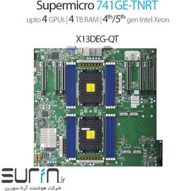 تصویر سوپرسرور سوپرمیکرو GPU SuperServer SYS-741GE-TNRT 