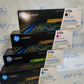 تصویر کارتریج اچ پی HP 410A سری رنگی، آکبند 