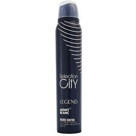 تصویر اسپری خوشبو کننده بدن مردانه Legend حجم 200میل سلکشن سیتی Selection City Body Spray Legend For Men 200ml