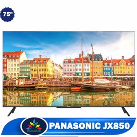 تصویر تلویزیون 75 اینچ پاناسونیک JX850 فورکی 75JX850 