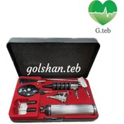 تصویر ست معاینه ریشتر اتوسکوپ افتالموسکوپ آلمانی 