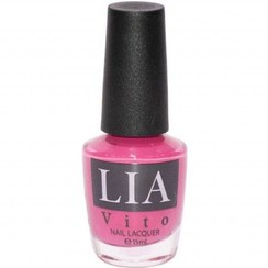 تصویر لاک تنالیته صورتی لیا ویتو 11 World Of Pink Nail Polish LIA VITO NO. 011