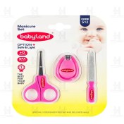 تصویر ست مانیکور کودک 512 بی بی لند Baby land Baby Manicure Set 512