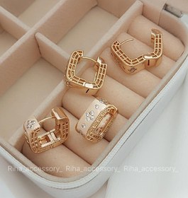 تصویر گوشواره ژوپینگ کد 2387 