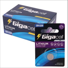 تصویر باتری سکه ای CR1220 گیگاسل 