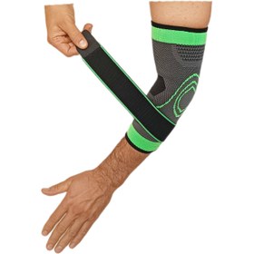 تصویر آرنج بند طبی ورزشی EXCEED مدل چسبی elbow brace