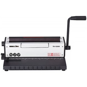 تصویر دستگاه صحافی دوبل مدل TD1200R Double binding machine model TD1200R