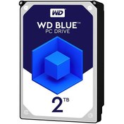 تصویر حافظه اچ دی دی اینترنال وسترن دیجیتال مدل آبی ظرفیت 2 ترابایت Western Digital Blue 2TB Internal HDD