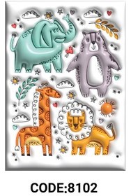 تصویر فرشینه طرح سه بعدی CODE:8102 