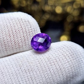 تصویر نگین سنگ آمیتیست معدنی کد 35591 