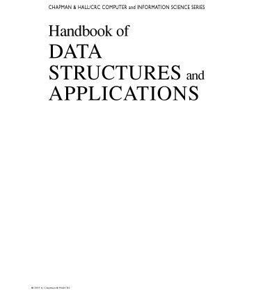 خرید و قیمت دانلود کتاب Handbook of data structures and applications ...