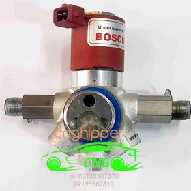 تصویر شیر مخزن سی ان جی EF7 بوبین قرمز بوشBOSCH ا CNG tank valve EF7 red bobbin CNG tank valve EF7 red bobbin