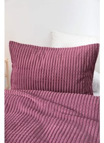 تصویر ست دو تکه پتو مدرن - بنفش برند favora Modern Line 2 Piece Blanket Set - Purple