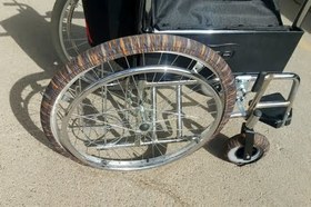 تصویر کاور چرخ ویلچر جی تی اس Wheelchair wheel cover JTS