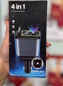 تصویر شارژر فندکی فست به همراه کابل سر خود کهکشانی Starry Sky 