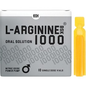 تصویر ویال ال آرژنین 1000 میلی گرم بی اس کی 10 عدد L Arginine 1000 mg Vials 10 Pcs