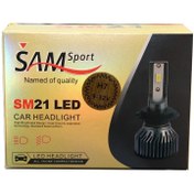 تصویر هدلایت sam 21 LED 