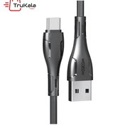 تصویر کابل شارژر موکسوم تایپ سی مدل MX-CB54 Moxum type C charger cable model MX-CB54