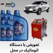 تصویر تعویض روغن گیربکس چانگان CS35 در محل 