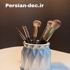 تصویر جای لوازم آرایشی ست مصنوعی _ طرح کریستال در طرح و رنگ های متنوع ا Make-up stand _Crystal design Make-up stand _Crystal design