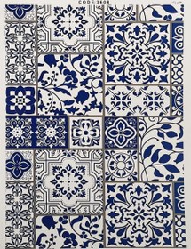 تصویر ترانسفر طرح کاشی کد 3608 