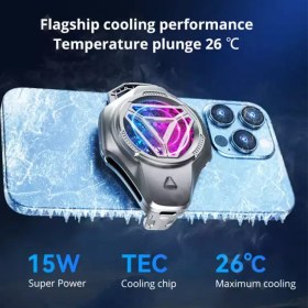 تصویر فن خنک کننده رادیاتوری موبایل ردمجیک Redmagic Turbo Cooler Gen 4 Redmagic Turbo Cooler Gen 4